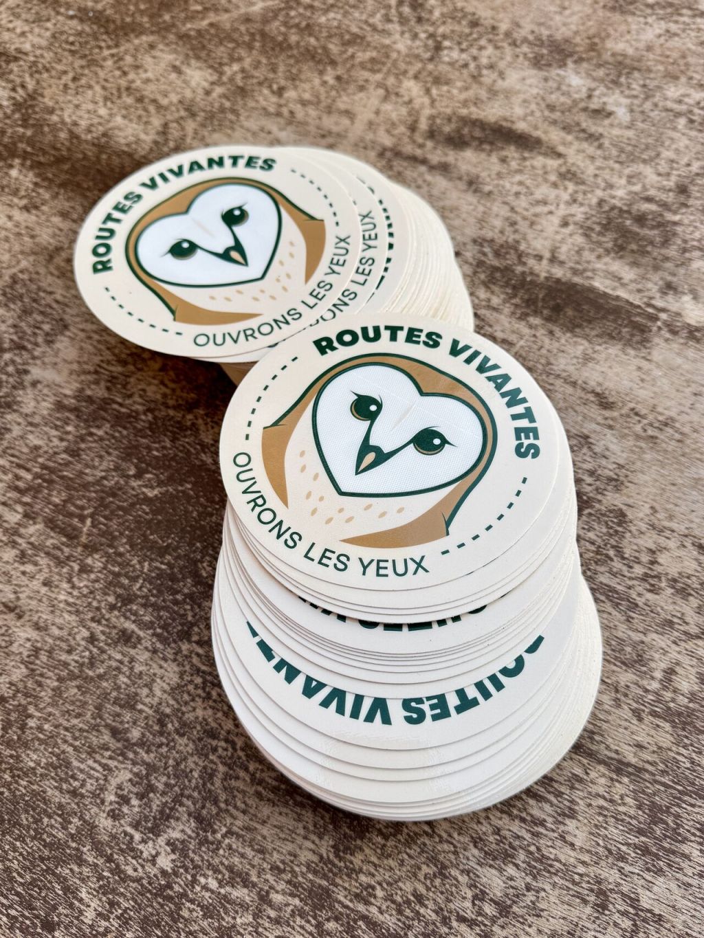 Un autocollant pour Routes&nbsp;Vivantes